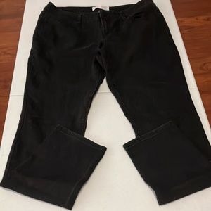 No Boundaries black straight leg jeans size 17 in good pre owned condition